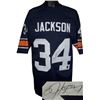 Image 1 : Bo Jackson Signed Auburn Tigers Navy Custom Jersey- JSA Hologram