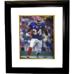 Thurman Thomas Signed Buffalo Bills 16X20 Photo Custom Framed 1991 MVP