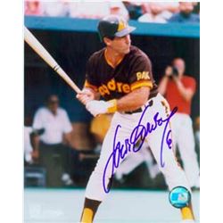 Steve Garvey Signed San Diego Padres 8X10 Photo (Batting)
