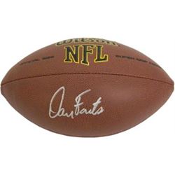 Dan Fouts Signed NFL Wilson Rep Football (San Diego Chargers)