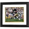 Image 1 : Ricky Watters Signed Notre Dame Fighting Irish Metallic 16X20 Photo Custom Framed #12 (Horizontal)