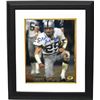 Image 1 : Fred Biletnikoff Signed Oakland Raiders 8X10 Photo On Knee Custom Framed