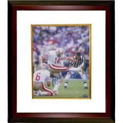Ray Wersching Signed San Francisco 49Ers 8X10 Photo Custom Framed
