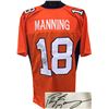 Peyton Manning Signed Denver Broncos Orange Prostyle Jersey XL