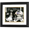 Ed Kranepool Signed New York Mets 8X10 Vintage B&W Photo Custom Framed (Bench With Casey Stengel)