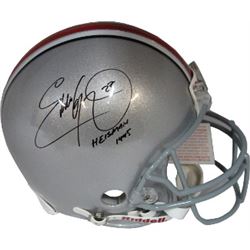 Eddie George Signed Ohio State Buckeyes Full Size Authentic Helmet Heisman 95- Steiner Hologram