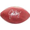 John Elway Signed Official NFL New Duke Football (Denver Broncos)- Steiner Hologram