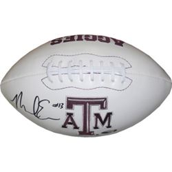 Mike Evans Signed Texas A&M Aggies Logo Football- Tri-Star Hologram