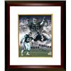 Image 1 : Lawrence Taylor Signed New York Giants 16X20 Photo HOF 99 Custom Framed (Hard Knocks Collage)- JSA H
