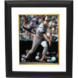 Cal Ripken, Jr. Signed Baltimore Orioles 16X20 Photo Custon Framed (1983 World Series) 1983 World Se