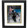Image 1 : Ladainian Tomlinson Signed San Diego Chargers 8X10 Photo Custom Framed (Carrying USA Flag)- PSA Holo