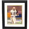 Image 1 : Ozzie Newsome Signed Cleveland Browns 8X10 Photo Custom Framed HOF 99 (White Jersey)