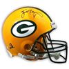 Image 1 : Brett Favre Signed Green Bay Packers Full Size Proline Helmet- Favre Hologram