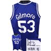 Image 1 : Artis Gilmore Signed Kentucky Colonels TB Blue Prostyle Jersey HOF 11 XL