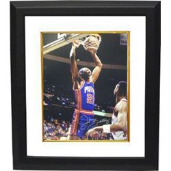 John Salley Signed Detroit Pistons 8X10 Photo Custom Framed