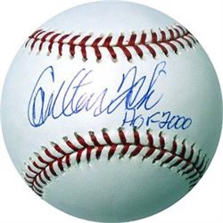 Carlton Fisk Signed Official Major League Baseball HOF 2000 (Red Sox/White Sox)