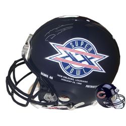 Mike Ditka Signed Chicago Bears Super Bowl XX/Bears Full Size Replica Helmet