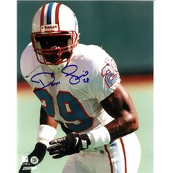 Darryll Lewis Signed Houston Oilers 8X10 Photo