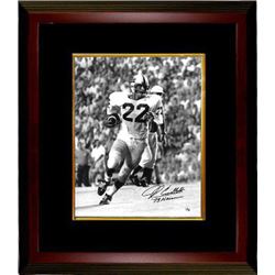 John Cappelletti Signed Penn State Nittany Lions 16X20 B&W Photo Custom Framed 73 Heisman (Black Sig