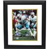 Image 1 : Bruce Matthews Signed Houston Oilers 8X10 Photo Custom Framed HOF 2007- Matthews Hologram