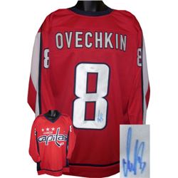 Alexander Ovechkin Signed Washington Capitals Red Prostyle Jersey- JSA Hologram