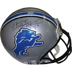 Matthew Stafford Signed Detroit Lions Replica Mini Helmet- Stafford Hologram