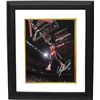 Image 1 : Dominique Wilkins Signed Atlanta Hawks Dunking 8X10 Photo Custom Framed