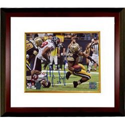 Mark Ingram Signed New Orleans Saints 8X10 Photo Custom Framed- Ingram Hologram
