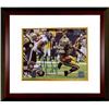 Image 1 : Mark Ingram Signed New Orleans Saints 8X10 Photo Custom Framed- Ingram Hologram