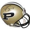 Image 1 : Drew Brees Signed Purdue Boilermakers Authentic Helmet- Brees Hologram