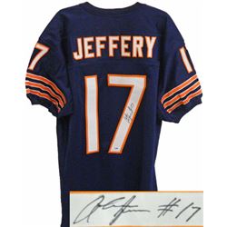 Alshon Jeffery Signed Chicago Bears Navy Prostyle Jersey- PSA Hologram