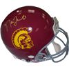 Image 1 : Matt Leinart Signed USC Trojans Replica Helmet- Leinart Hologram