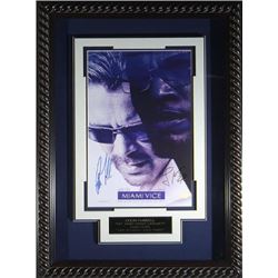 Miami Vice Signed 22X30 Masterprint Poster Custom Rope Framed W/ Jamie Foxx & Colin Farrell (Enterta