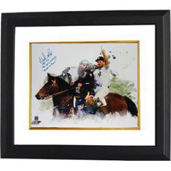 Wade Boggs Signed New York Yankees 1996 World Series 16X20 Photo W/ Triple HOF 05, 96 WS Champs & "W