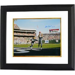 Steve Largent Signed Seattle Seahawks 16X20 Photo Custom Framed HOF 95