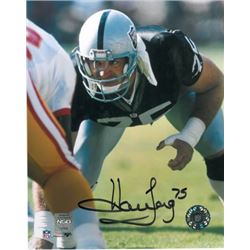 Howie Long Signed Oakland Raiders 8X10 Photo