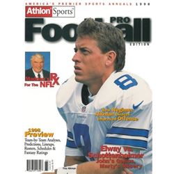 Troy Aikman Unsigned Dallas Cowboys Athlon Sports 1998 NFL Pro Football Preview Magazine