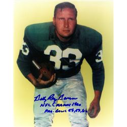 Billy Ray Barnes Signed Philadelphia Eagles 8X10 Photo W/ Dual NFL Champs 1960 & Pro Bowl 58, 59, 60