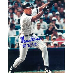 Mariano Duncan Signed New York Yankees 8X10 Photo 96 WSC (World Series Champions)