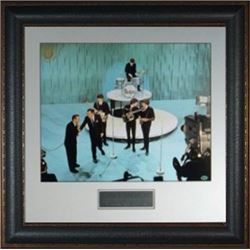 Ringo Starr Unsigned The Beatles 11X14 Photo Leather Framed Ed Sullivan Show (Entertainment)