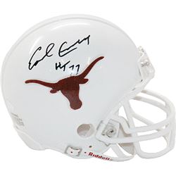 Earl Campbell Signed Texas Longhorns Full Size Authentic Riddell Helmet HT 77- Steiner Hologram