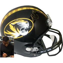 Henry Josey Signed Missouri Tigers Full Size Replica Riddell Helmet- JSA Hologram