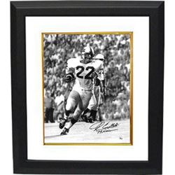 John Cappelletti Signed Penn State Nittany Lions 16X20 B&W Photo Custom Framed 73 Heisman (Black Sig