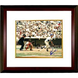 Ed Kranepool Signed New York Mets 8X10 Photo Custom Framed-Horizontal (Batting- 1969 Mets)