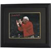 Image 1 : Bobby Knight Signed Indiana Hoosiers 16X20 Photo (Red Sweater Yell Horizontal) Custom Framed- JSA Ho