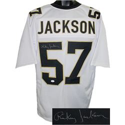 Rickey Jackson Signed New Orleans Saints White TB Prostyle Jersey- JSA Hologram