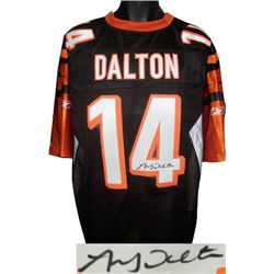 Andy Dalton Signed Cincinnati Bengals Black Reebok Premier EQT Jersey- Dalton Hologram