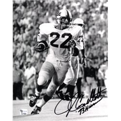 John Cappelletti Signed Penn State Nittany Lions Vintage B&W 8X10 Photo 73 Heisman