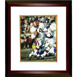 Leroy Kelly Signed Cleveland Browns 8X10 Photo Custom Framed HOF 94 (Vs Vikings)