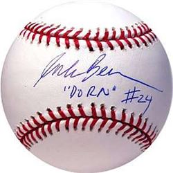 Corbin Bernsen Signed Official Major League Baseball "Dorn" #24- Steiner Hologram (Major League Movi